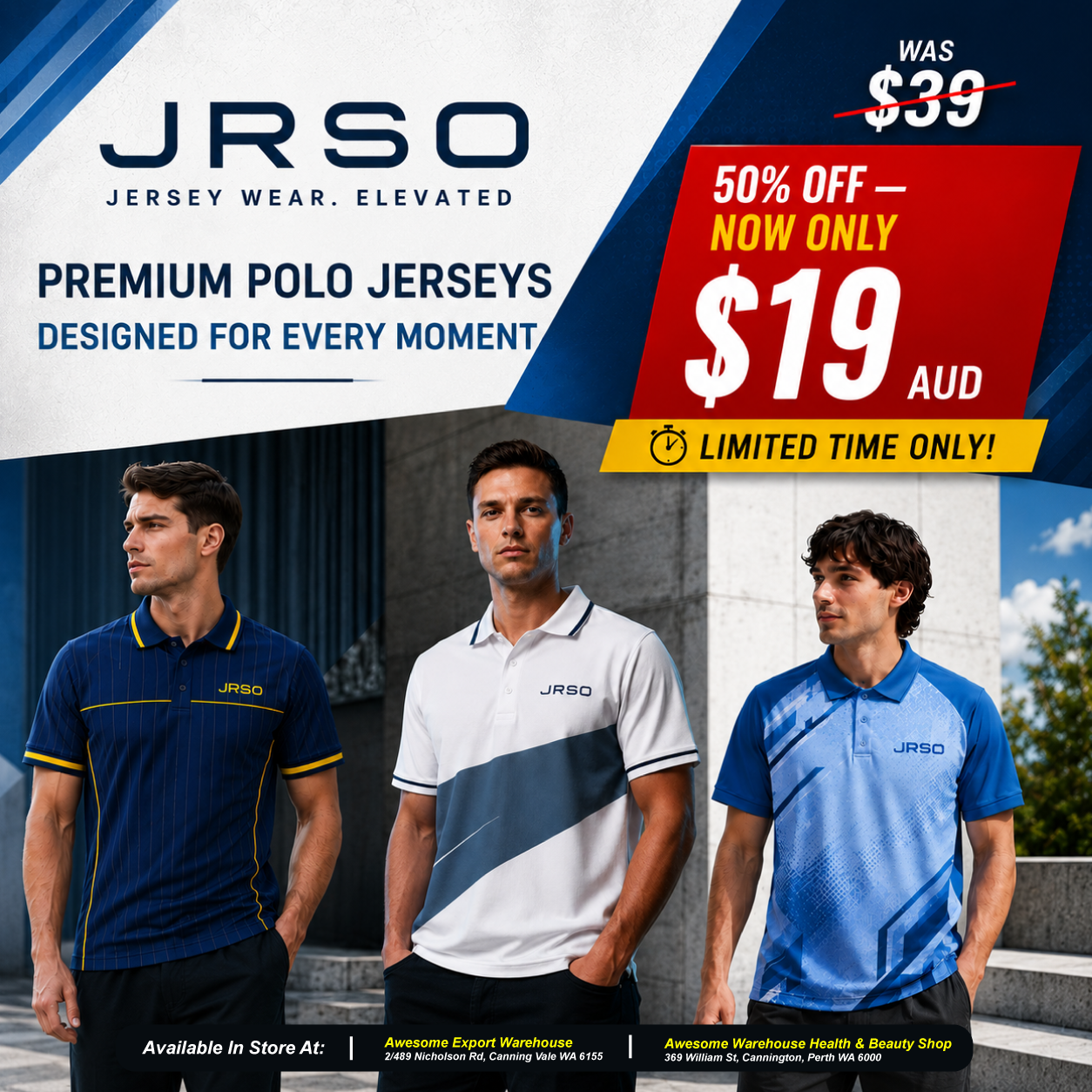 JRSO Australia — Custom Business Apparel